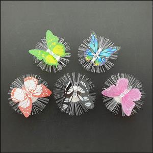 LED 무지개 광섬유 꽃 나비 조명