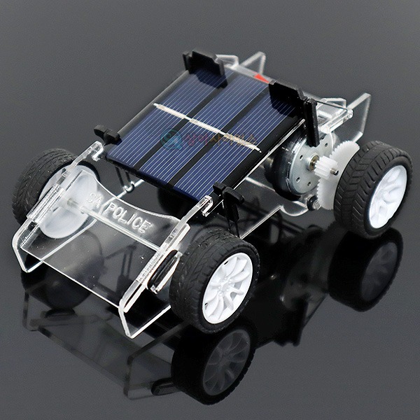 SA 투명 아크릴 폴리스 태양광 자동차(1인)